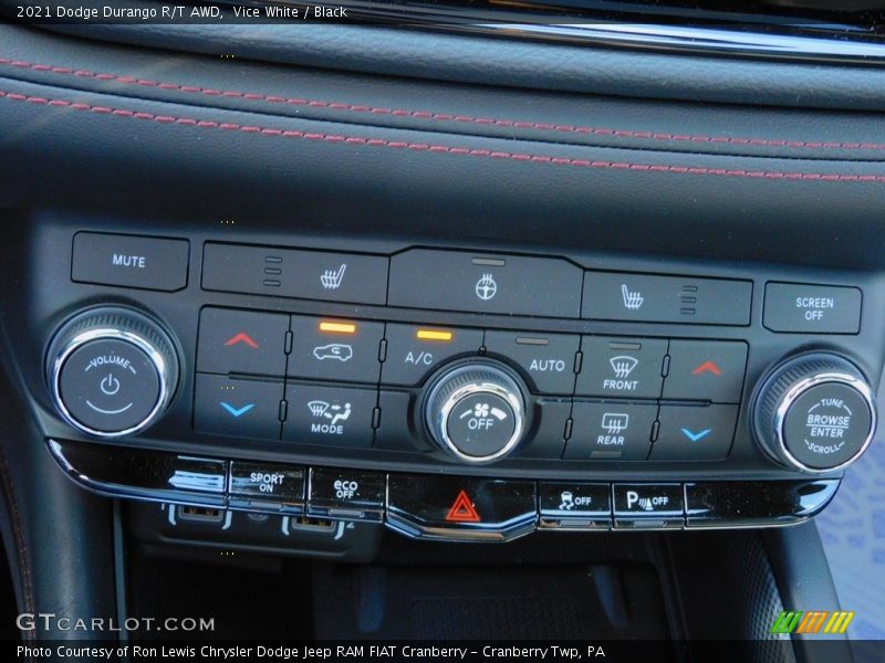 Vice White / Black 2021 Dodge Durango R/T AWD