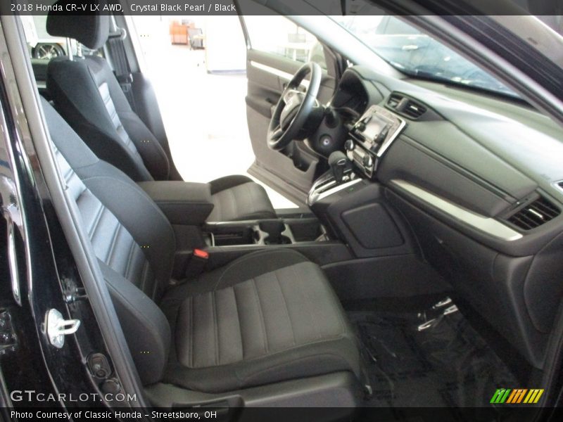 Crystal Black Pearl / Black 2018 Honda CR-V LX AWD
