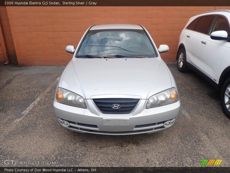 Sterling Silver / Gray 2006 Hyundai Elantra GLS Sedan