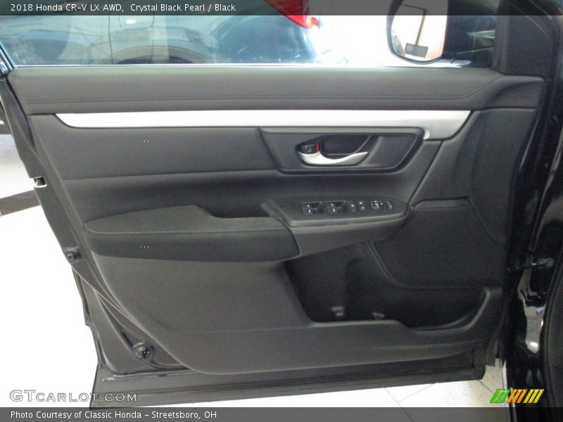 Crystal Black Pearl / Black 2018 Honda CR-V LX AWD