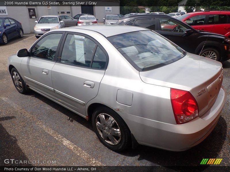Sterling Silver / Gray 2006 Hyundai Elantra GLS Sedan