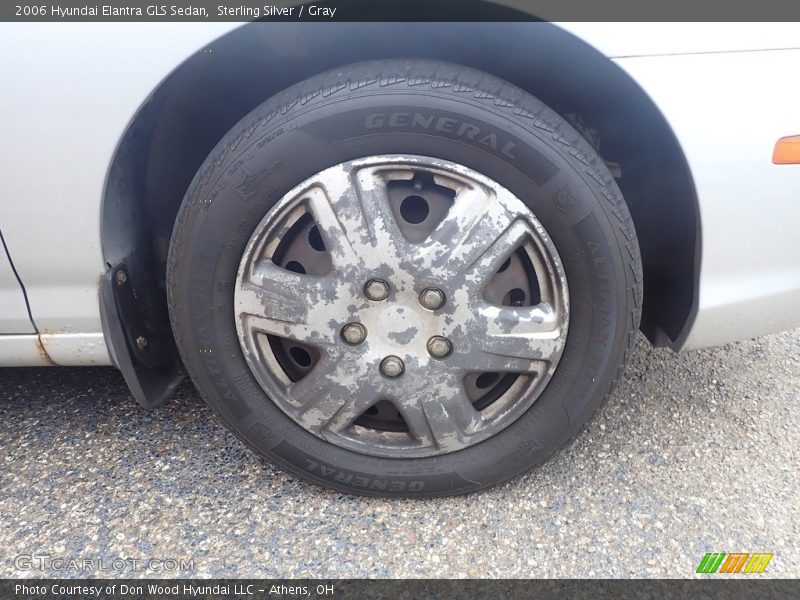 Sterling Silver / Gray 2006 Hyundai Elantra GLS Sedan