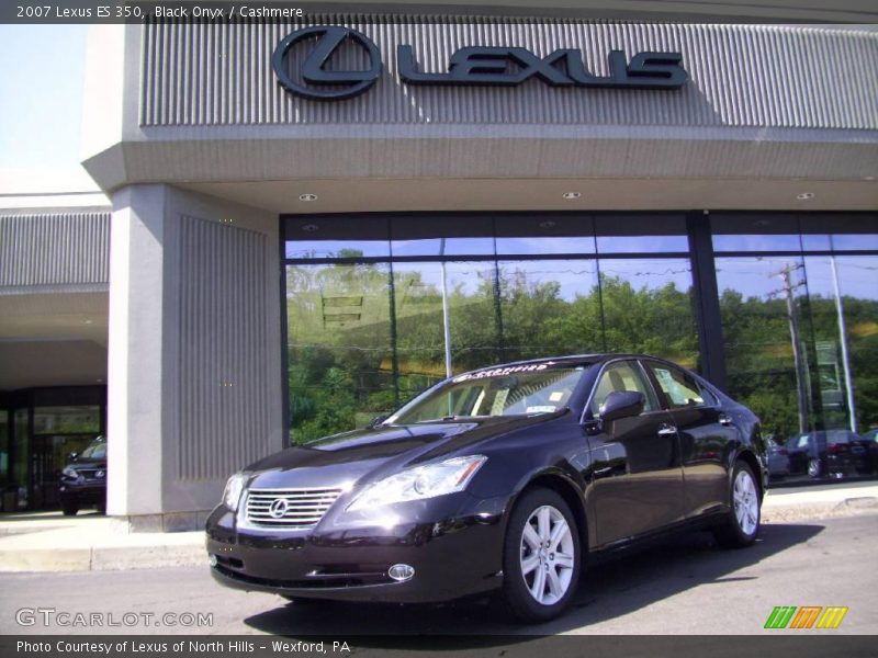 Black Onyx / Cashmere 2007 Lexus ES 350