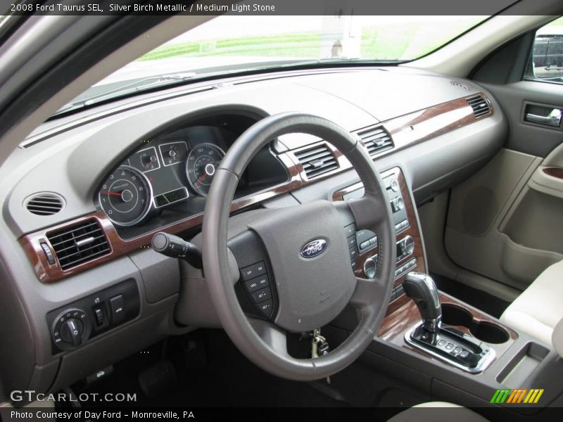 Silver Birch Metallic / Medium Light Stone 2008 Ford Taurus SEL