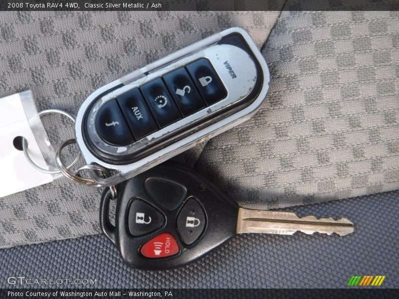 Classic Silver Metallic / Ash 2008 Toyota RAV4 4WD