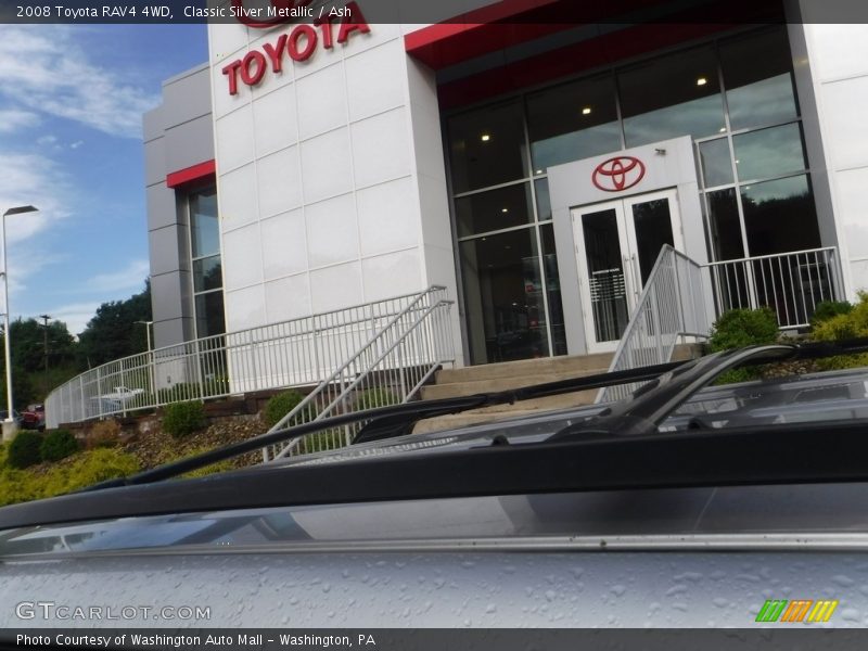 Classic Silver Metallic / Ash 2008 Toyota RAV4 4WD