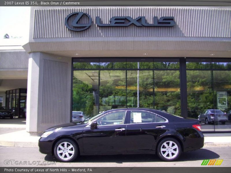 Black Onyx / Cashmere 2007 Lexus ES 350