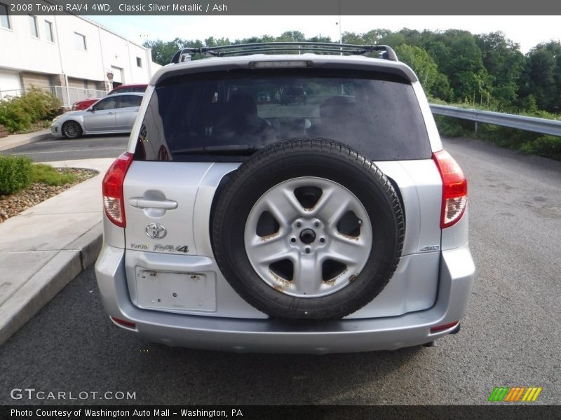 Classic Silver Metallic / Ash 2008 Toyota RAV4 4WD