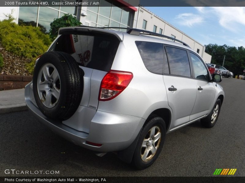 Classic Silver Metallic / Ash 2008 Toyota RAV4 4WD