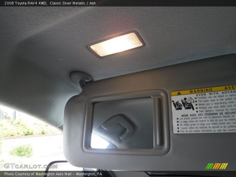 Classic Silver Metallic / Ash 2008 Toyota RAV4 4WD