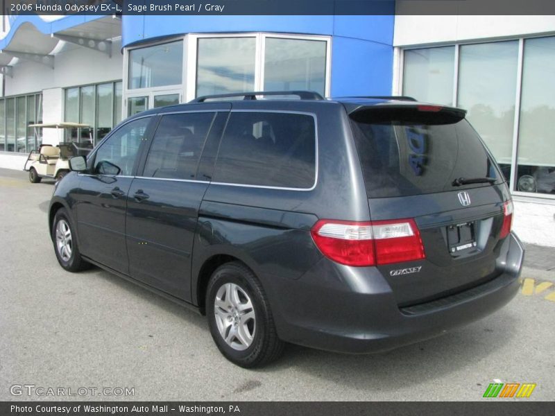 Sage Brush Pearl / Gray 2006 Honda Odyssey EX-L