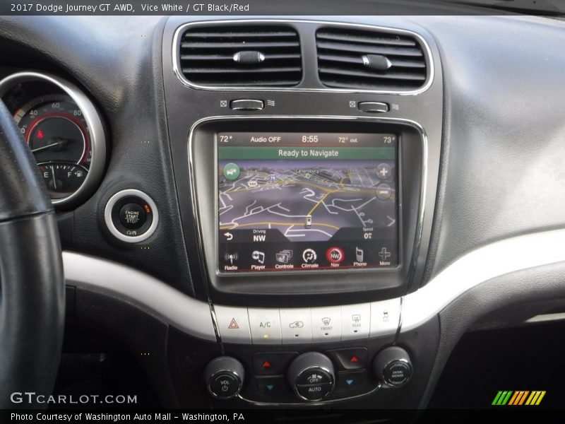 Vice White / GT Black/Red 2017 Dodge Journey GT AWD