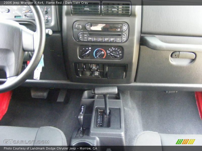 Flame Red / Dark Slate Gray 2006 Jeep Wrangler X 4x4