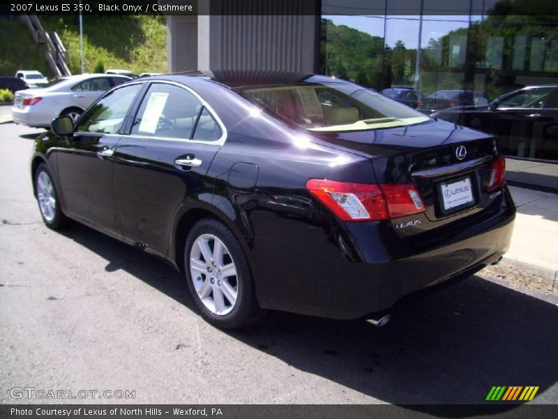 Black Onyx / Cashmere 2007 Lexus ES 350