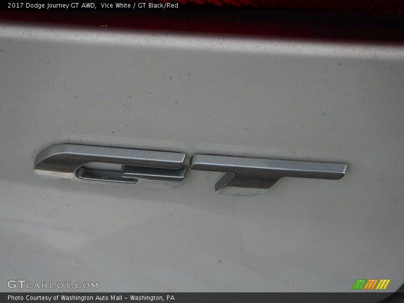 Vice White / GT Black/Red 2017 Dodge Journey GT AWD