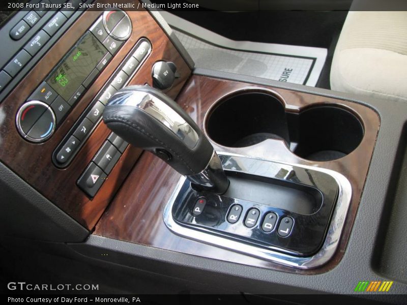 Silver Birch Metallic / Medium Light Stone 2008 Ford Taurus SEL