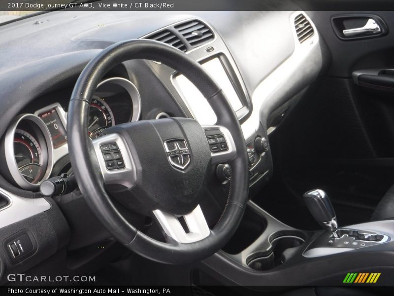 Vice White / GT Black/Red 2017 Dodge Journey GT AWD