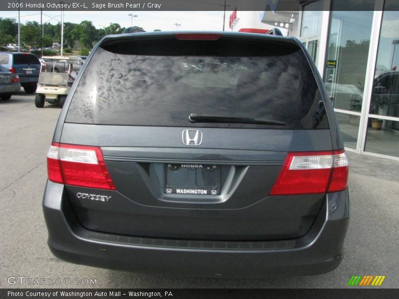 Sage Brush Pearl / Gray 2006 Honda Odyssey EX-L