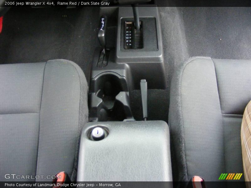 Flame Red / Dark Slate Gray 2006 Jeep Wrangler X 4x4