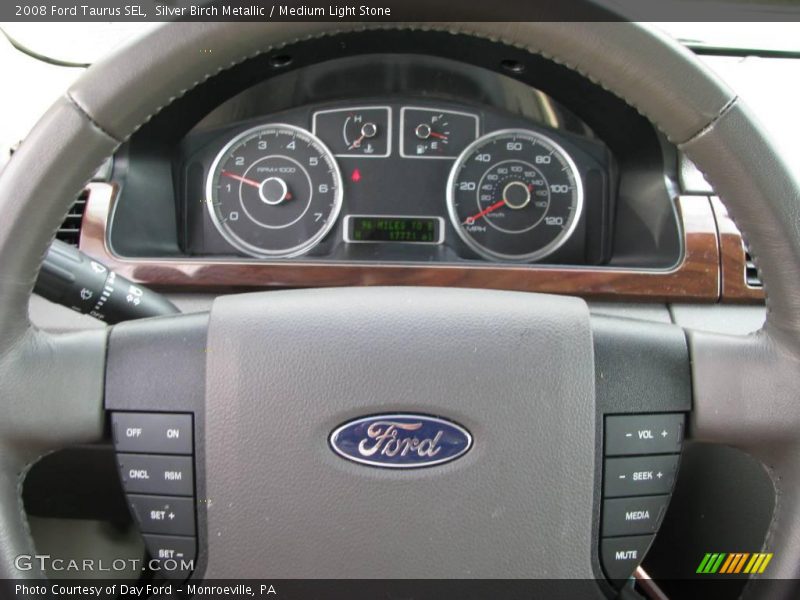 Silver Birch Metallic / Medium Light Stone 2008 Ford Taurus SEL