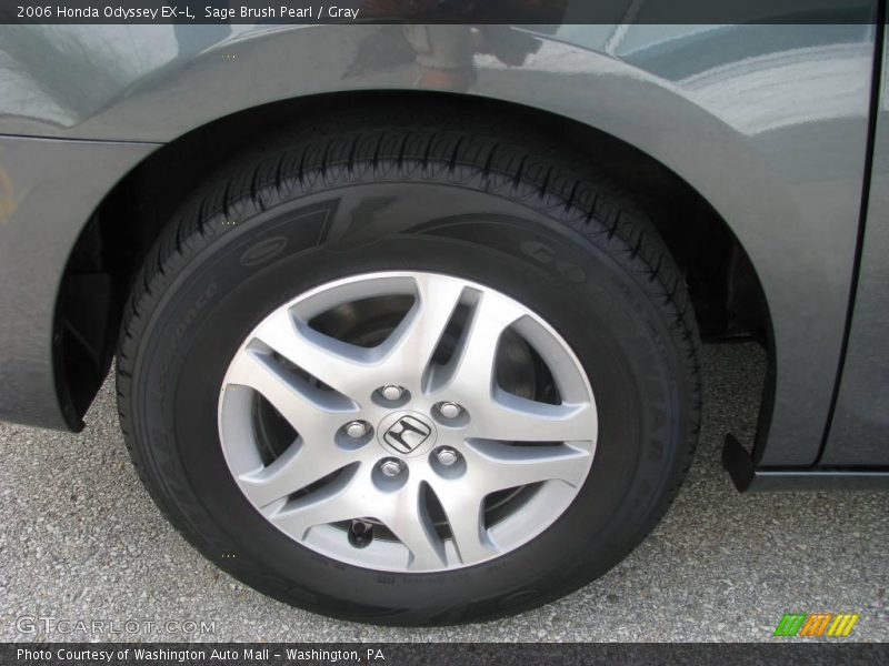 Sage Brush Pearl / Gray 2006 Honda Odyssey EX-L