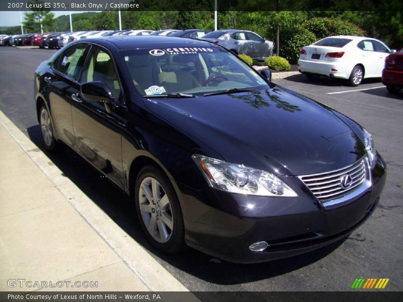 Black Onyx / Cashmere 2007 Lexus ES 350