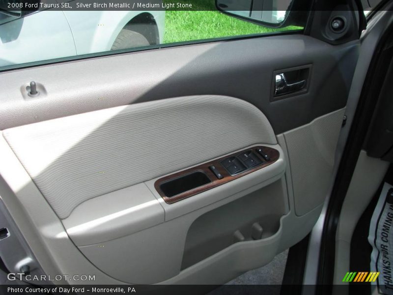 Silver Birch Metallic / Medium Light Stone 2008 Ford Taurus SEL