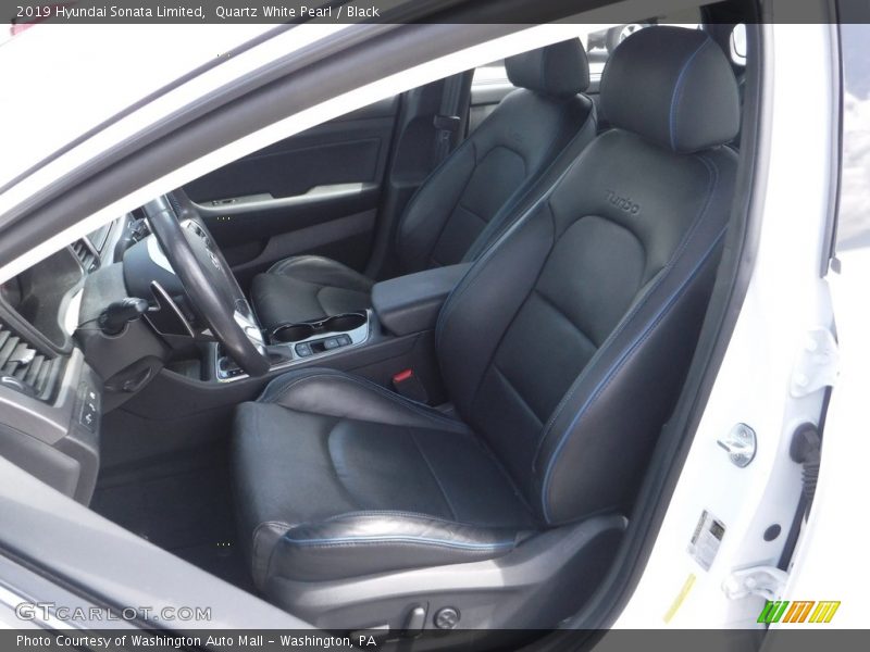 Front Seat of 2019 Sonata Limited