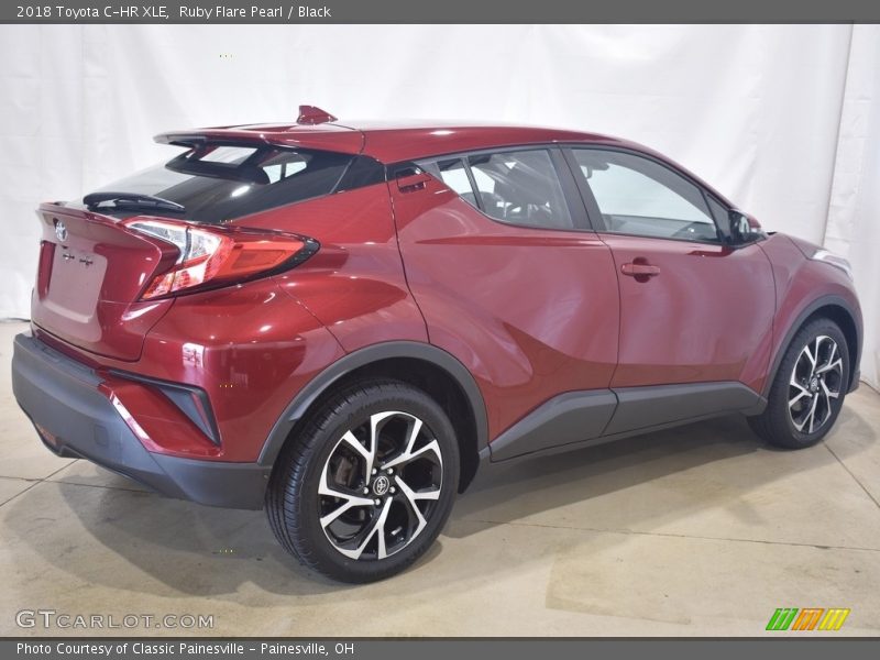 Ruby Flare Pearl / Black 2018 Toyota C-HR XLE