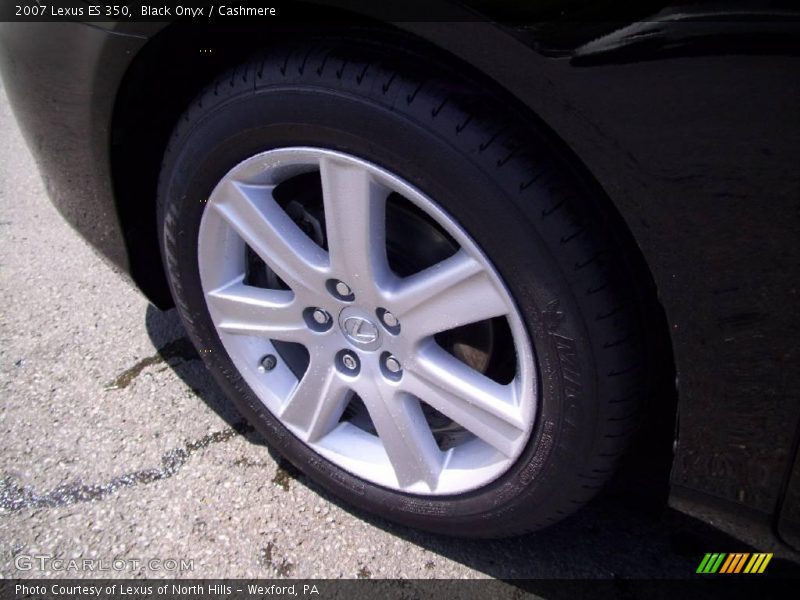 Black Onyx / Cashmere 2007 Lexus ES 350