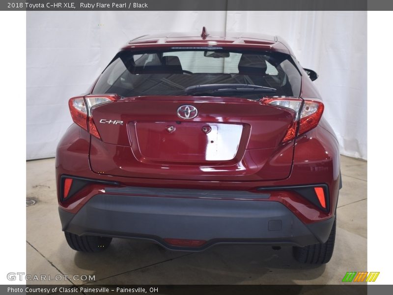 Ruby Flare Pearl / Black 2018 Toyota C-HR XLE