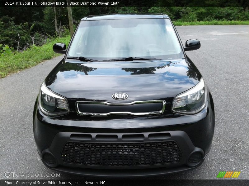 Shadow Black / Black Diamond Woven Cloth 2014 Kia Soul 1.6