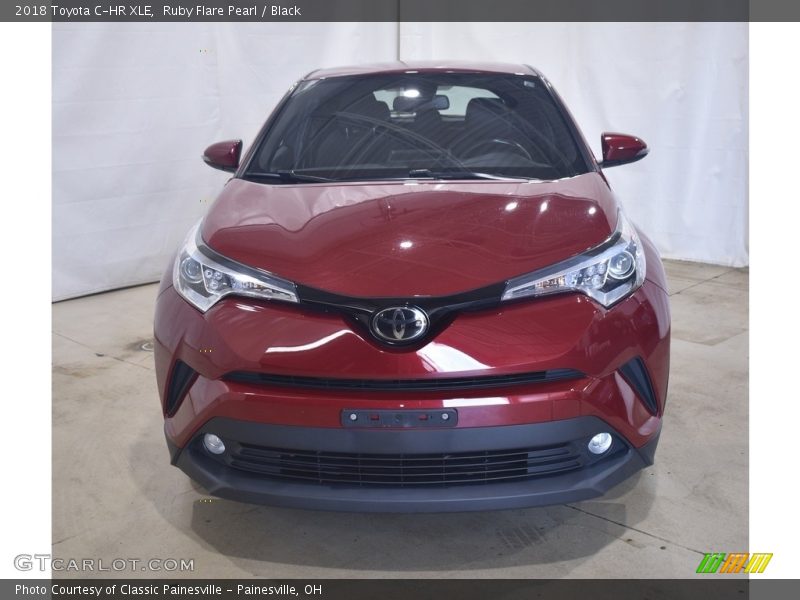 Ruby Flare Pearl / Black 2018 Toyota C-HR XLE