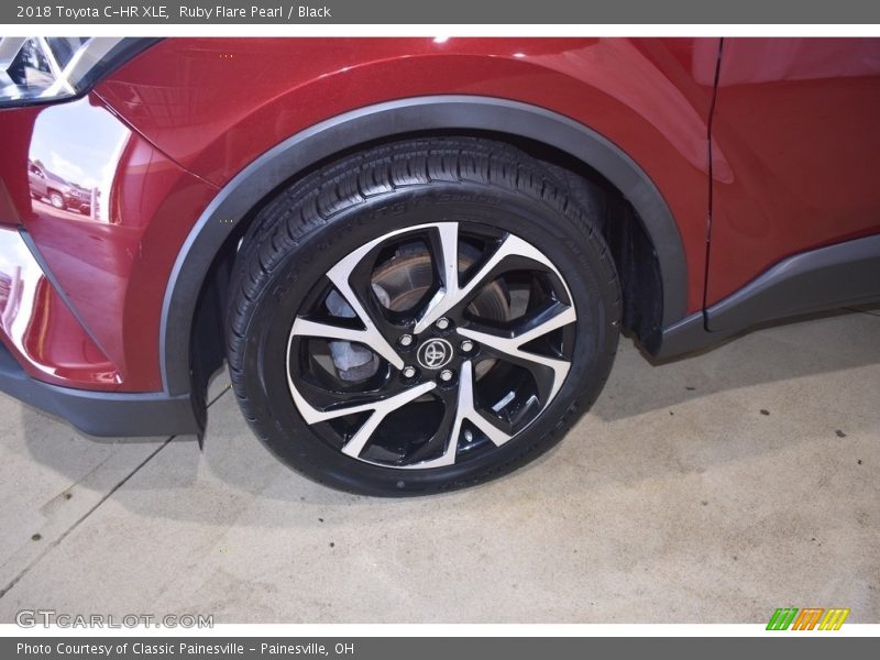 Ruby Flare Pearl / Black 2018 Toyota C-HR XLE
