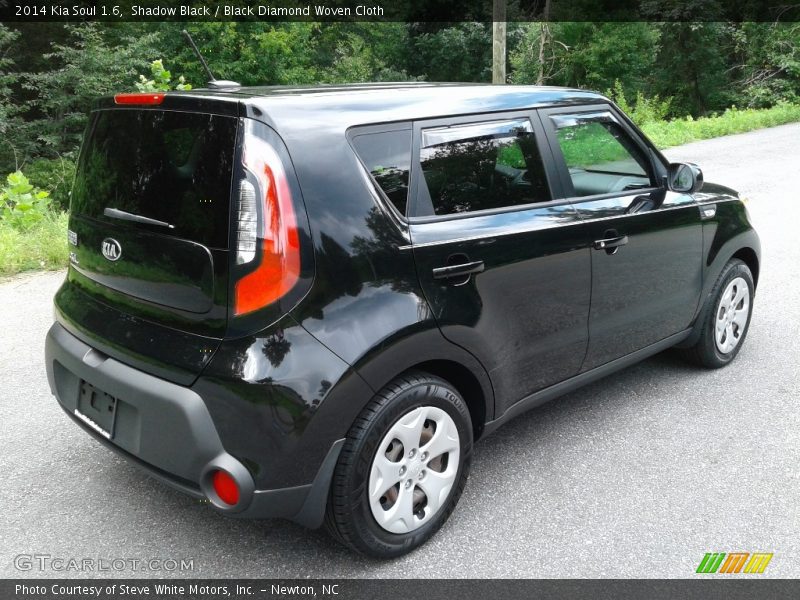 Shadow Black / Black Diamond Woven Cloth 2014 Kia Soul 1.6