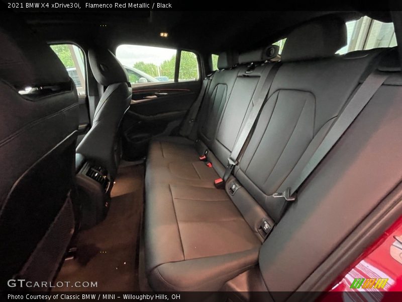 Rear Seat of 2021 X4 xDrive30i