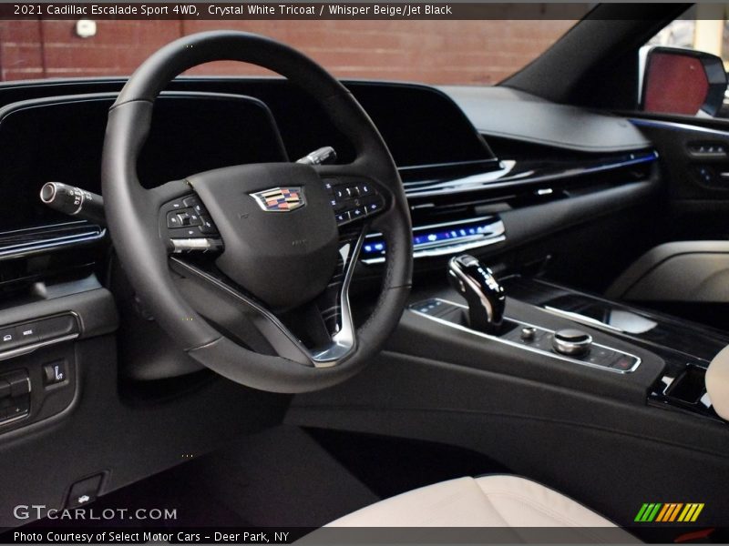 Dashboard of 2021 Escalade Sport 4WD