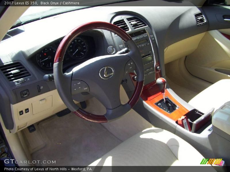 Black Onyx / Cashmere 2007 Lexus ES 350