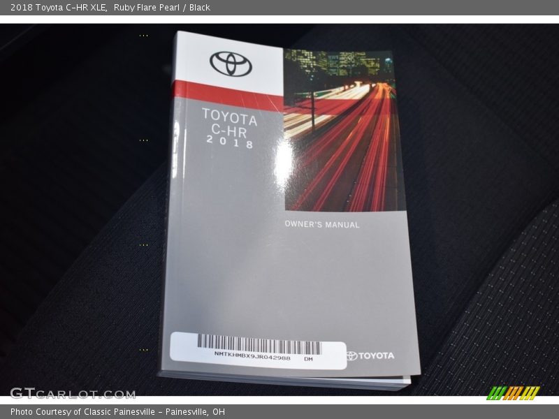 Ruby Flare Pearl / Black 2018 Toyota C-HR XLE