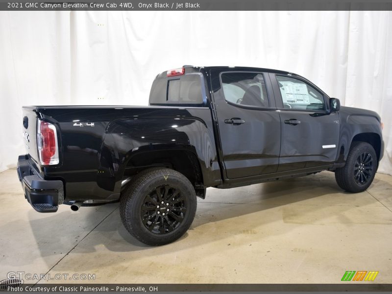 Onyx Black / Jet Black 2021 GMC Canyon Elevation Crew Cab 4WD