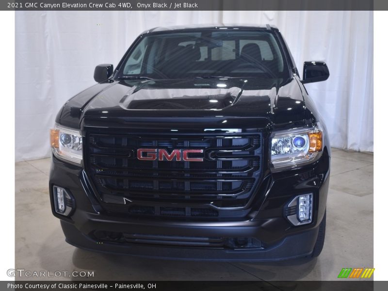 Onyx Black / Jet Black 2021 GMC Canyon Elevation Crew Cab 4WD