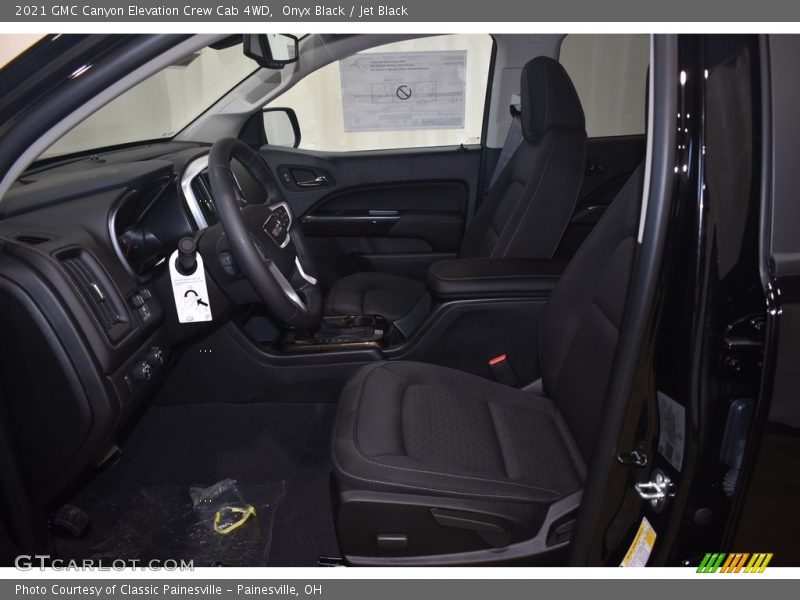 Onyx Black / Jet Black 2021 GMC Canyon Elevation Crew Cab 4WD