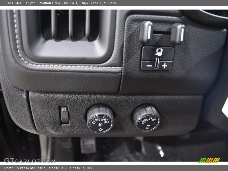 Onyx Black / Jet Black 2021 GMC Canyon Elevation Crew Cab 4WD