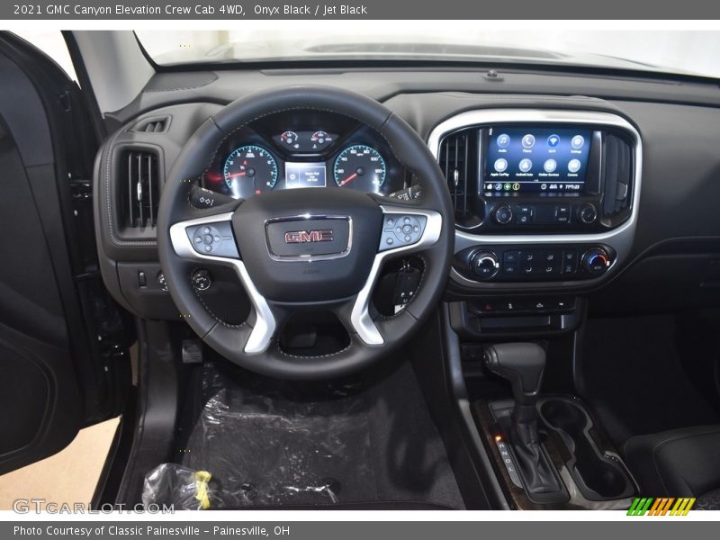 Onyx Black / Jet Black 2021 GMC Canyon Elevation Crew Cab 4WD