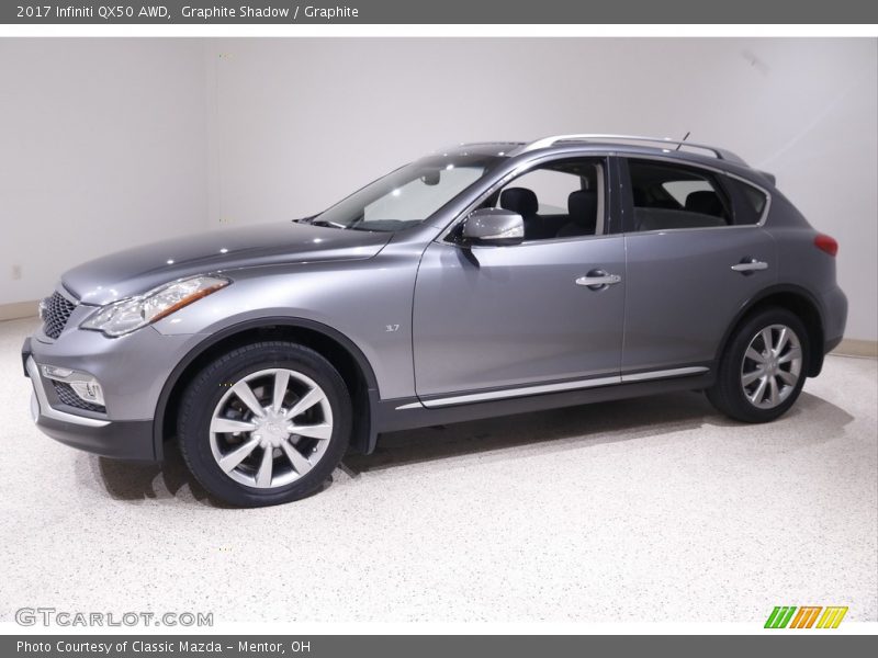 Front 3/4 View of 2017 QX50 AWD