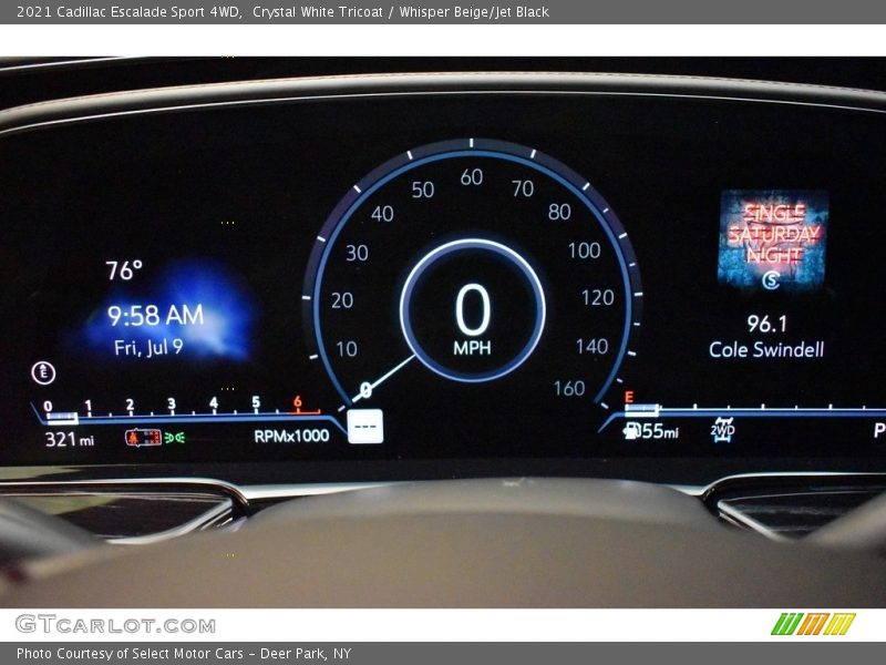  2021 Escalade Sport 4WD Sport 4WD Gauges