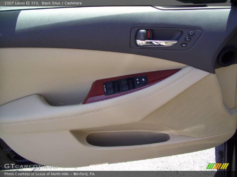 Black Onyx / Cashmere 2007 Lexus ES 350