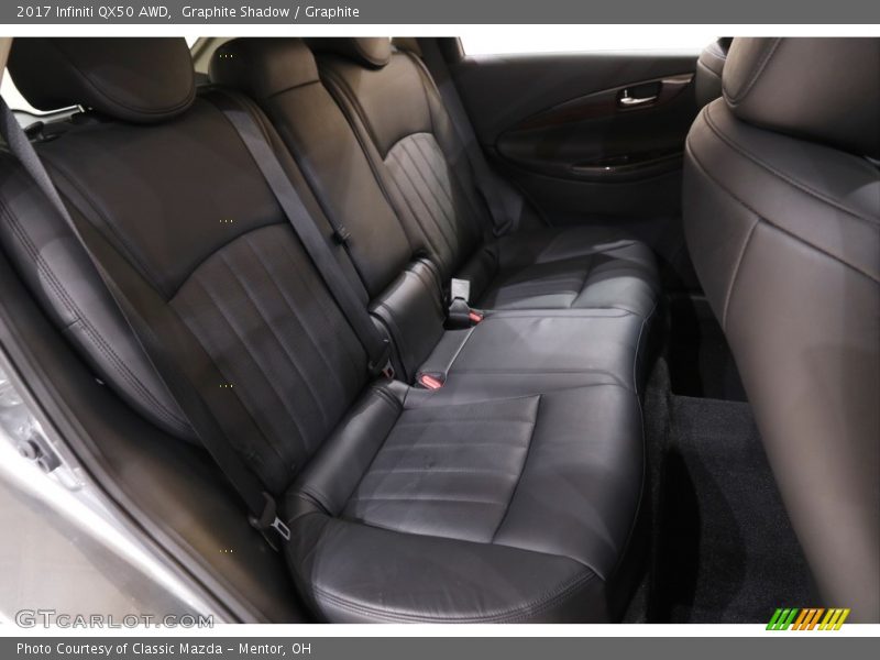 Rear Seat of 2017 QX50 AWD