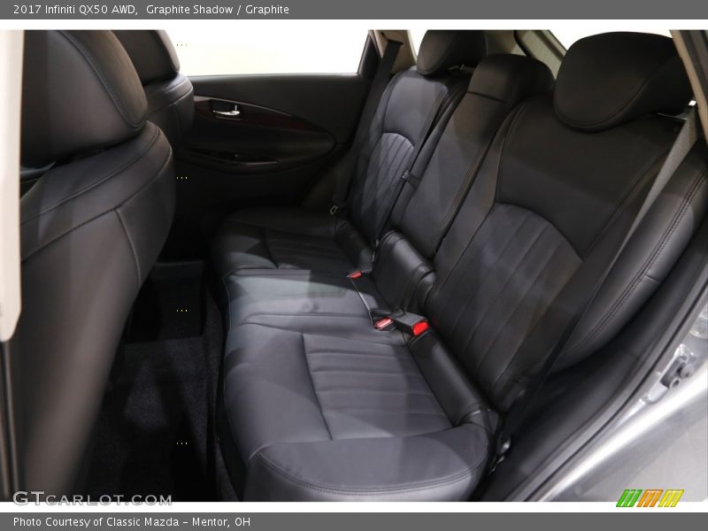 Rear Seat of 2017 QX50 AWD