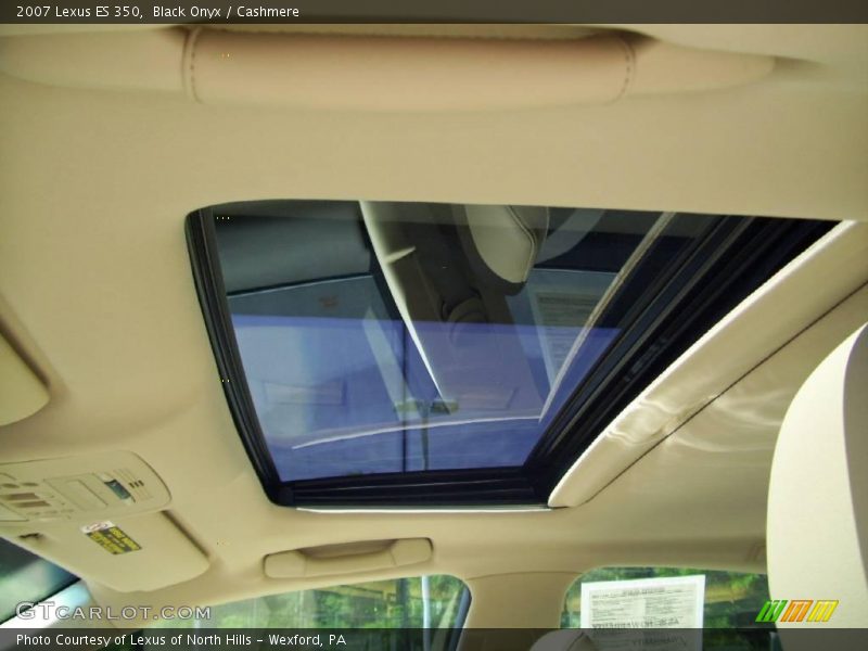 Black Onyx / Cashmere 2007 Lexus ES 350